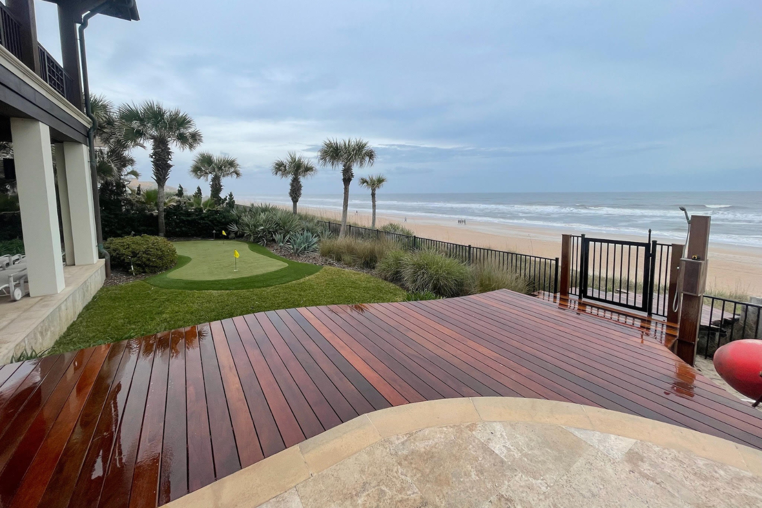 custom Brazilian hardwood decking, jacksonville
